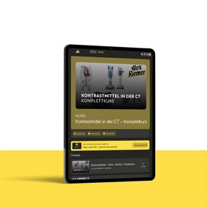 Kontrastmittel in der CT - Komplettkurs